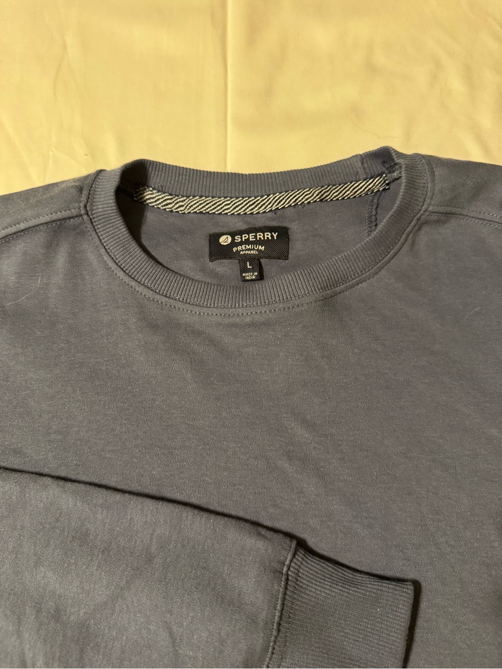 Sperry Men's Crewneck Sweater in Slate